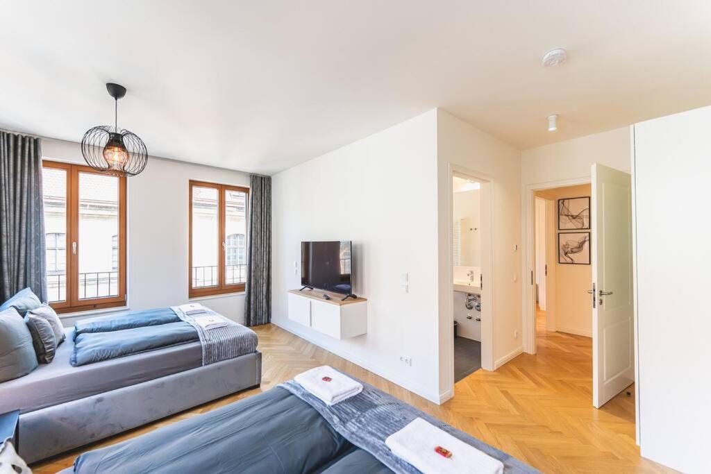 Tip! 120 Qm Apartment Direkt Am Neumarkt Dresde Extérieur photo